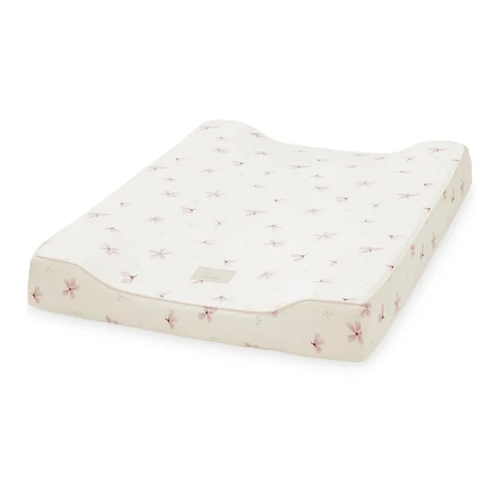 Cam Cam Matelas à langer Windflower en coton bio | Crème