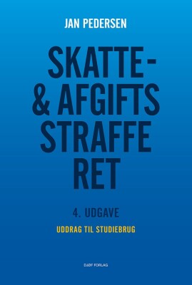 Skatte- & Afgiftsstrafferet - Jan Pedersen - Bog