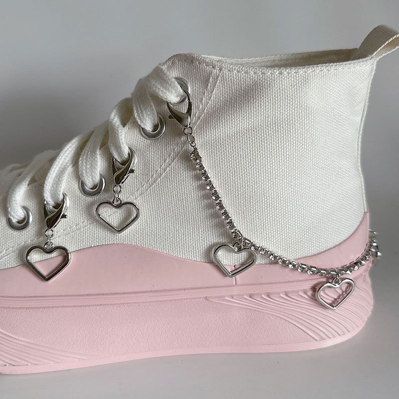 Coolkiss - Schoenkettingbedel met strass-detail