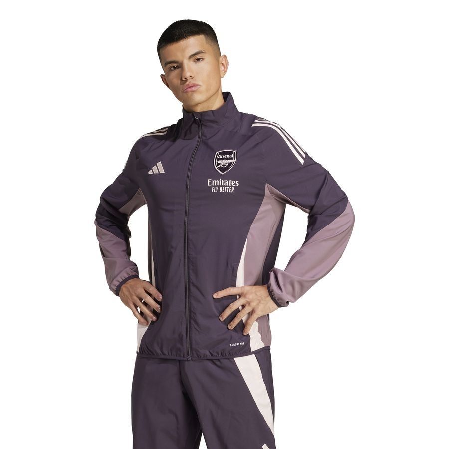 Arsenal Veste d'Entraînement Presentation Tiro 24 - Violet