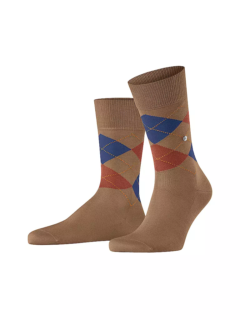 BURLINGTON Herren Socken MANCHESTER 40-46 hazelnut braun