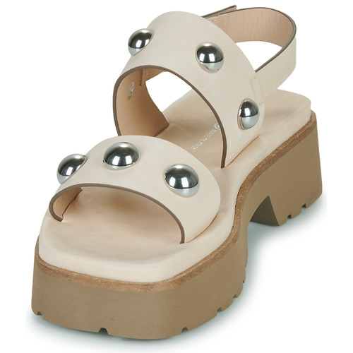 Fru.it - 7935-087-GOMMA-TEXARO-YARROW - Beige / Argent