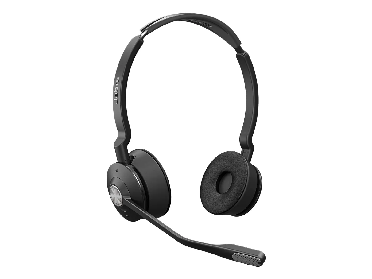Jabra Engage 75 SE Stereo - Headset - på øret - DECT / Bluetooth - trådløs - NFC - Zoom Certified, Google Meet Certified, Amazon Chime Certified, Certified for Microsoft Teams Open Office, Works With Chromebook Certified, UC-certificeret