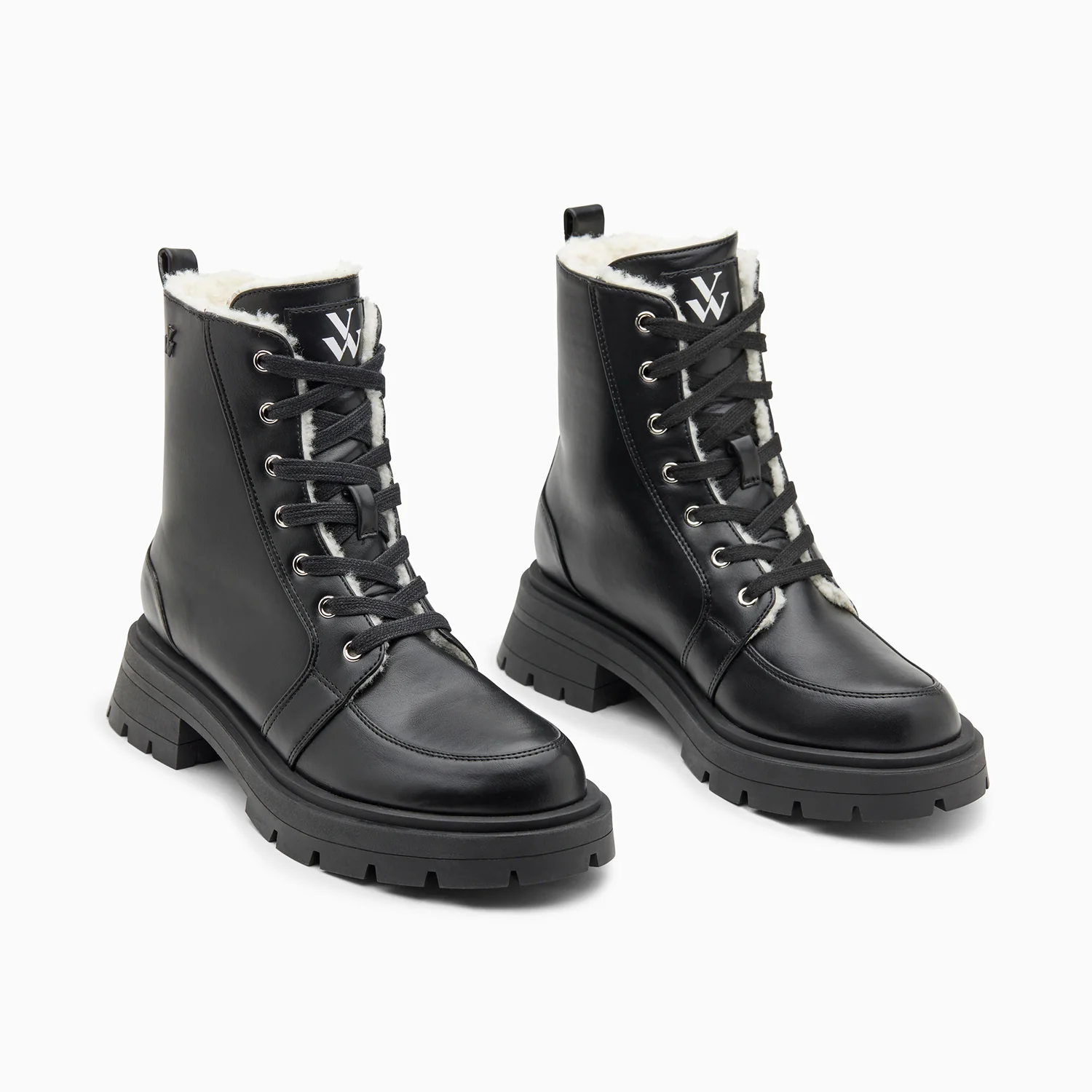 Bottines-Bottines rangers Sally noires