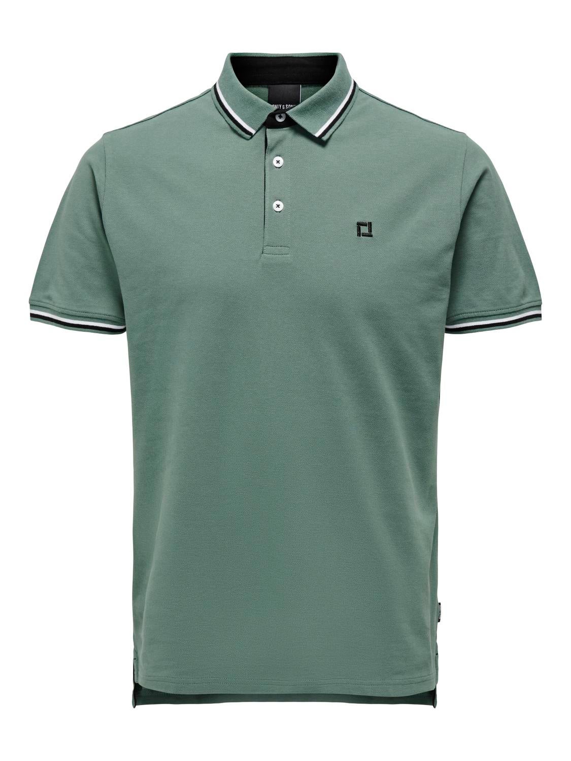 ONSFLETCHER Polo Dark Forest
