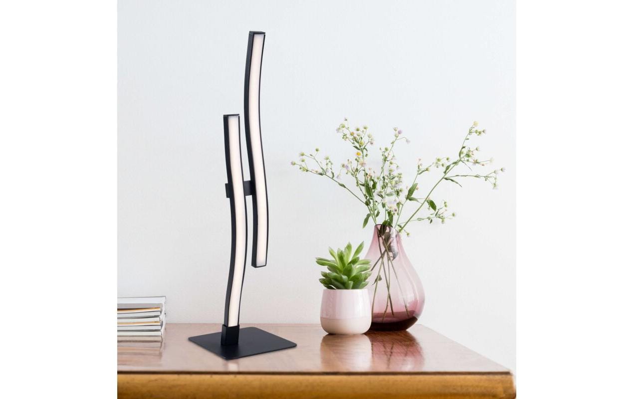 Tischleuchte LED «Onda» h: 44 cmLED Tischlampe aus Aluminium, Eisen und Kunststoff