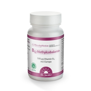 Dr. Jacob's Vitamin B12 Methylcobalamin Lutschtabletten, 60 Stück
