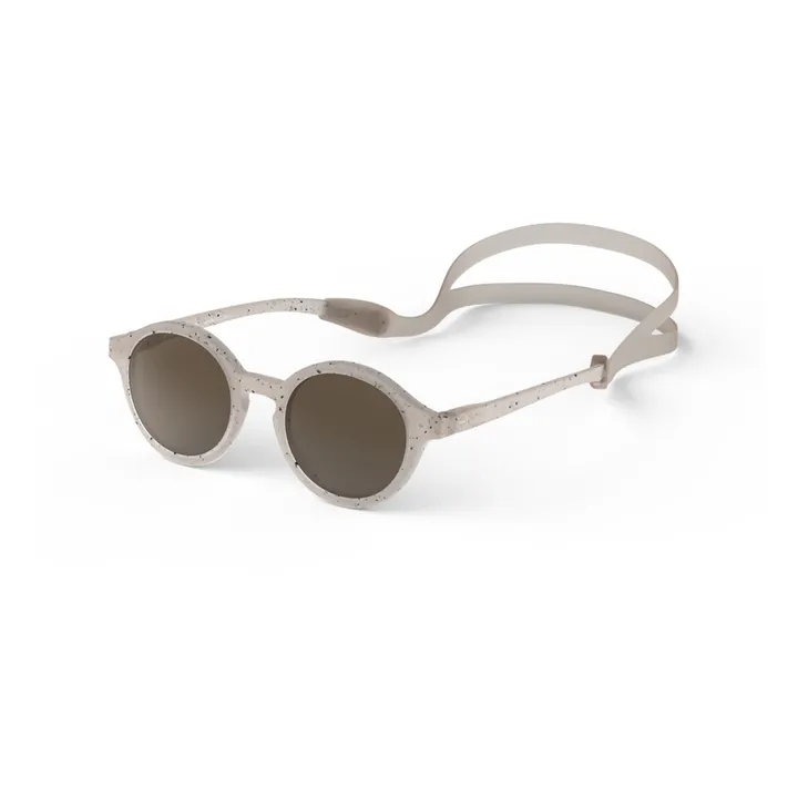 IZIPIZI Lunettes de Soleil #D Effet Moucheté Kids Plus | Ecru