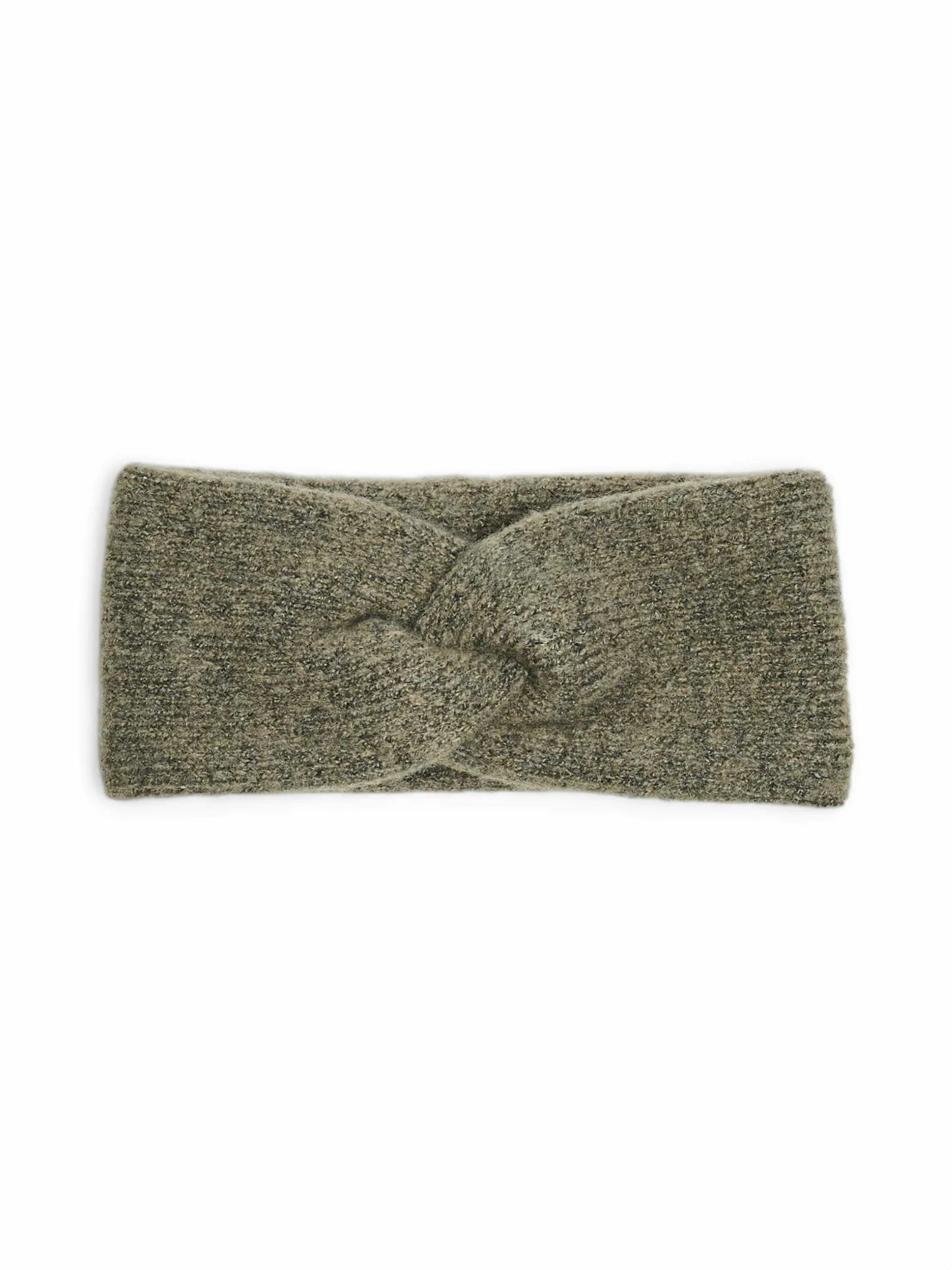 PIECES Stirnband Grün Textil