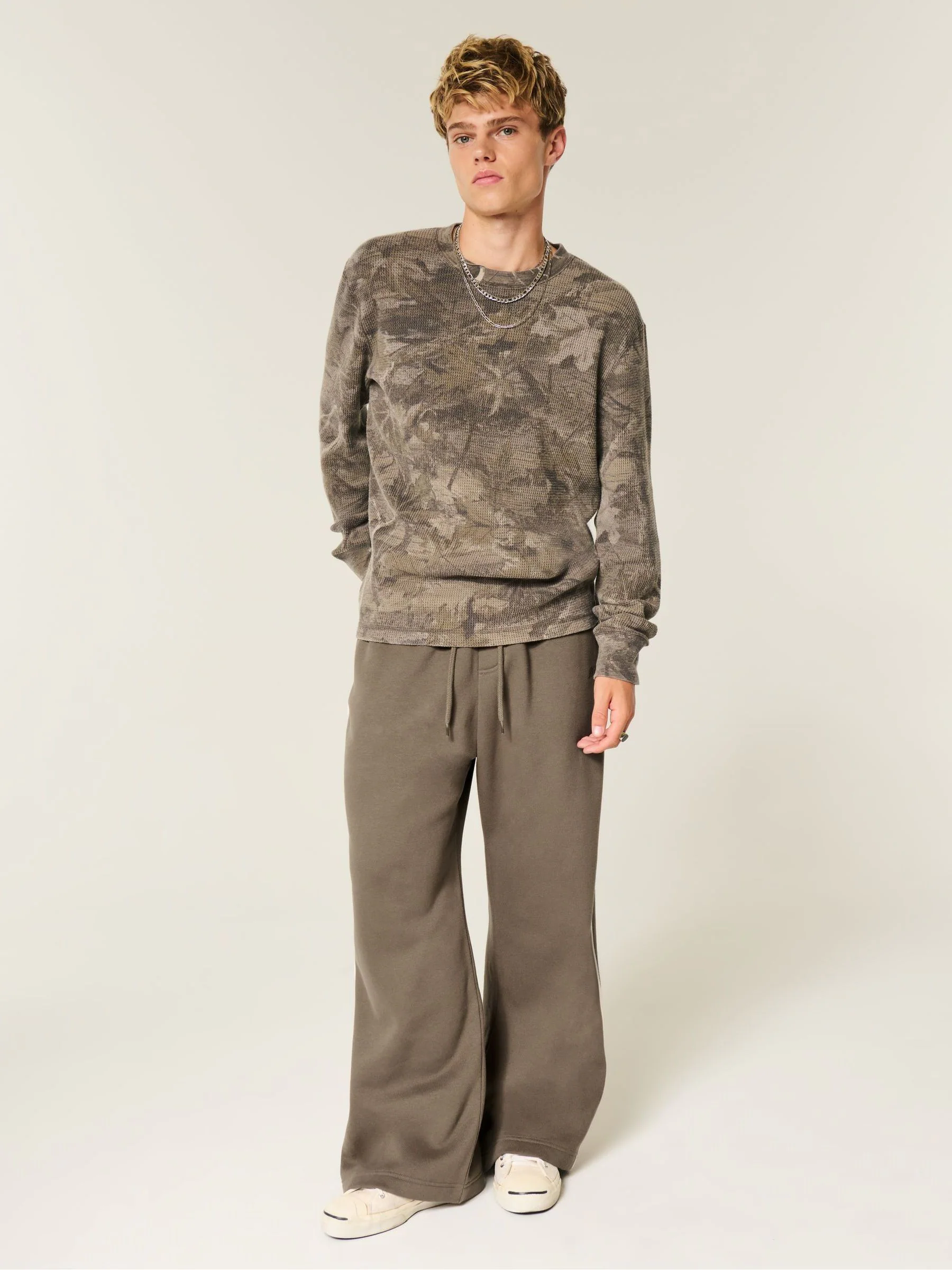 Hollister Natural Super Baggy Joggers