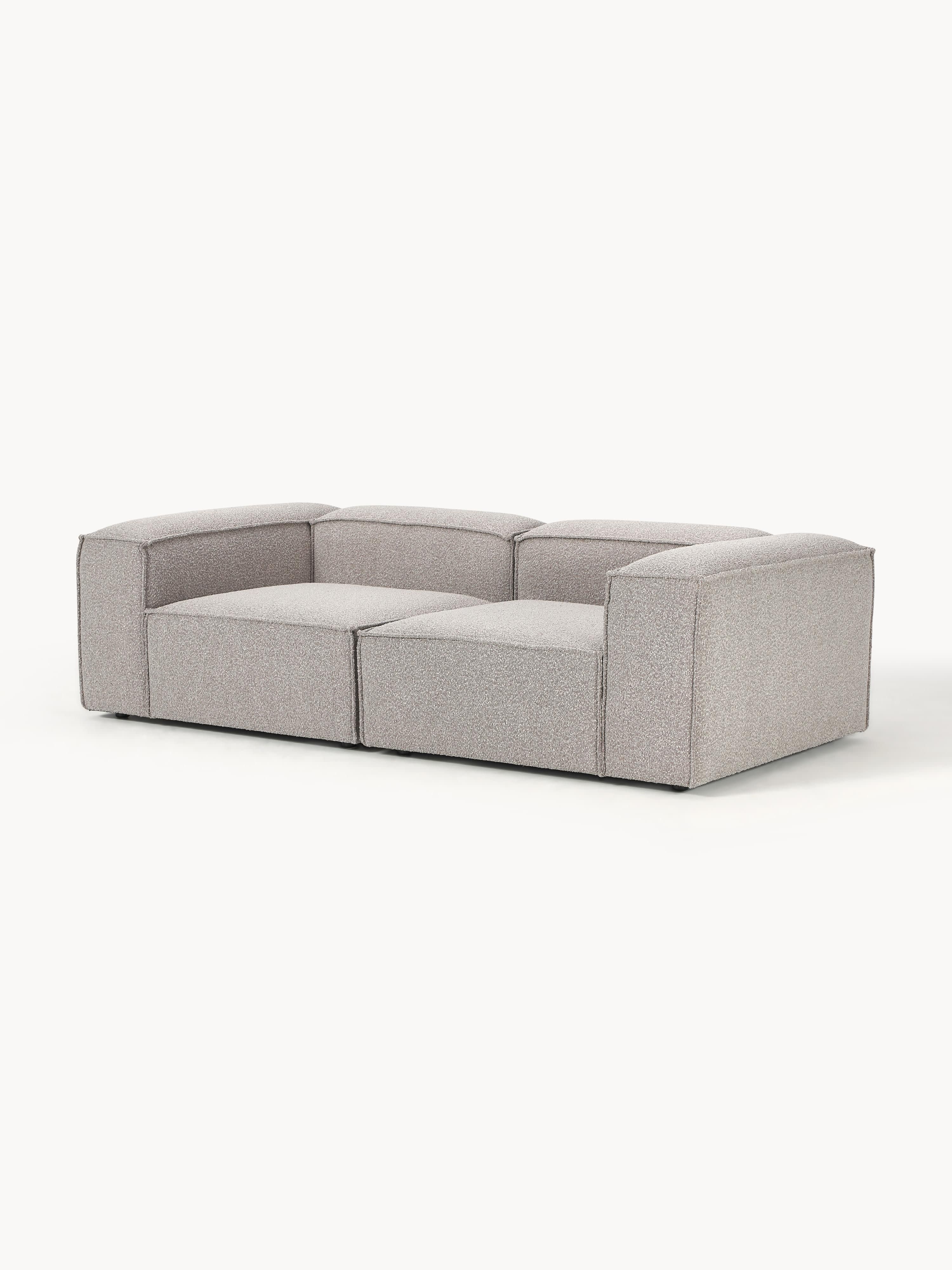 Modulaire bank Lennon (3-zits) uit bouclé