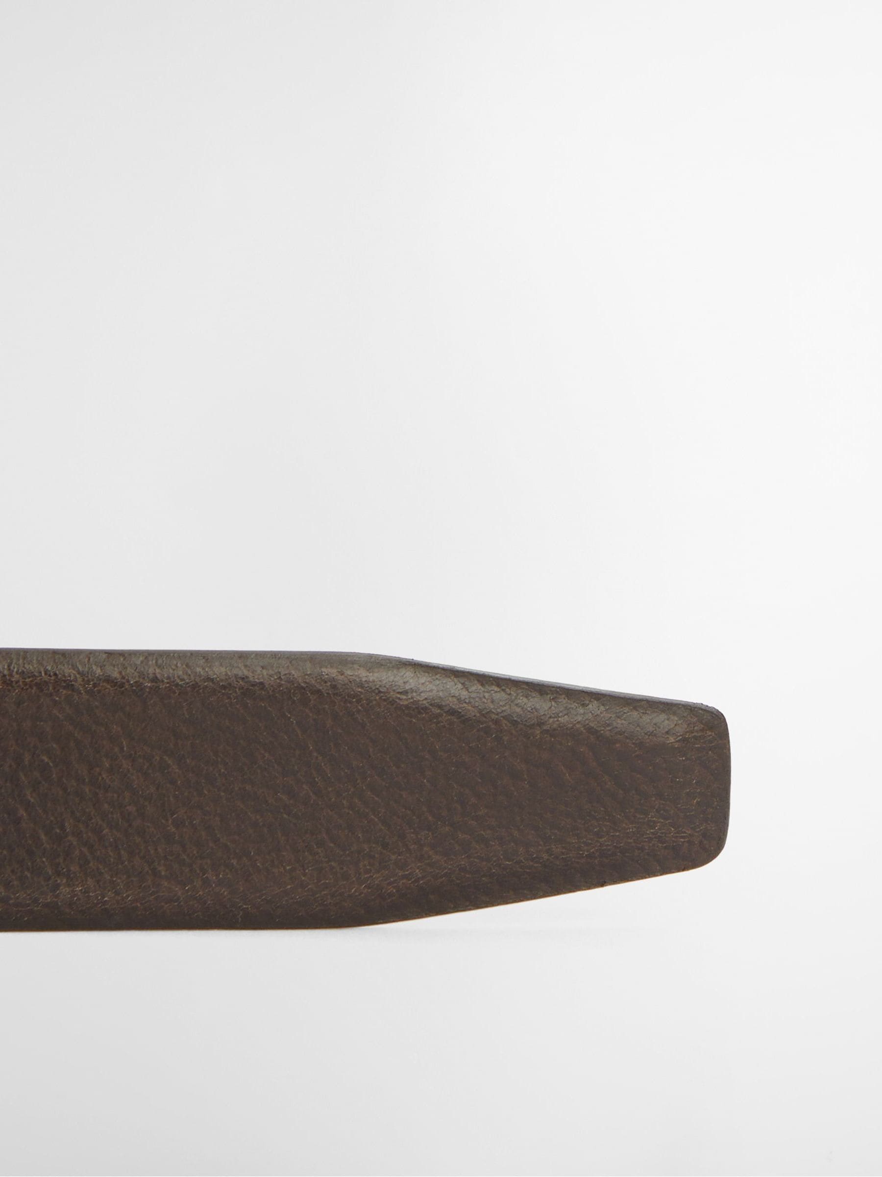 Bruin - Barbour® Clyde leren riem