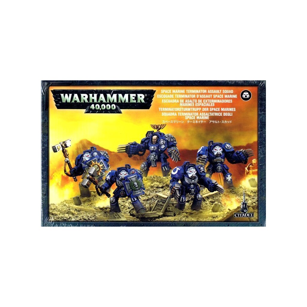W40K : Adeptus Astartes Space Marines - Terminators Assault Squad