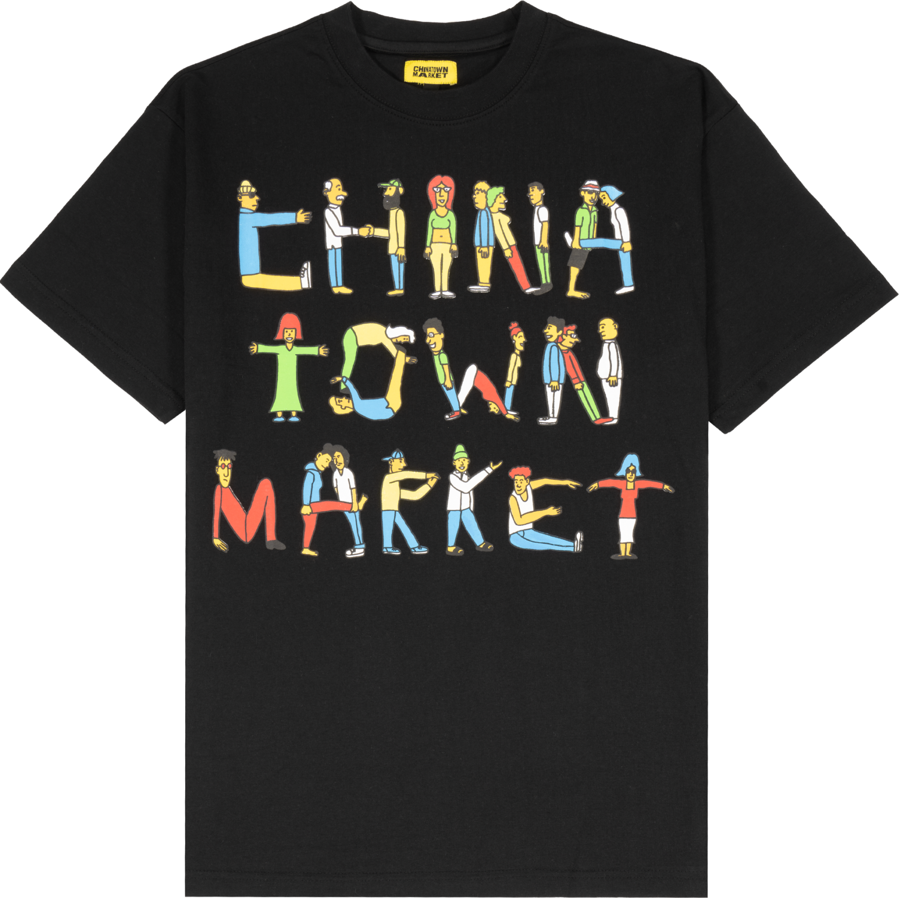 Market City Aerobics T-Shirt Schwarz