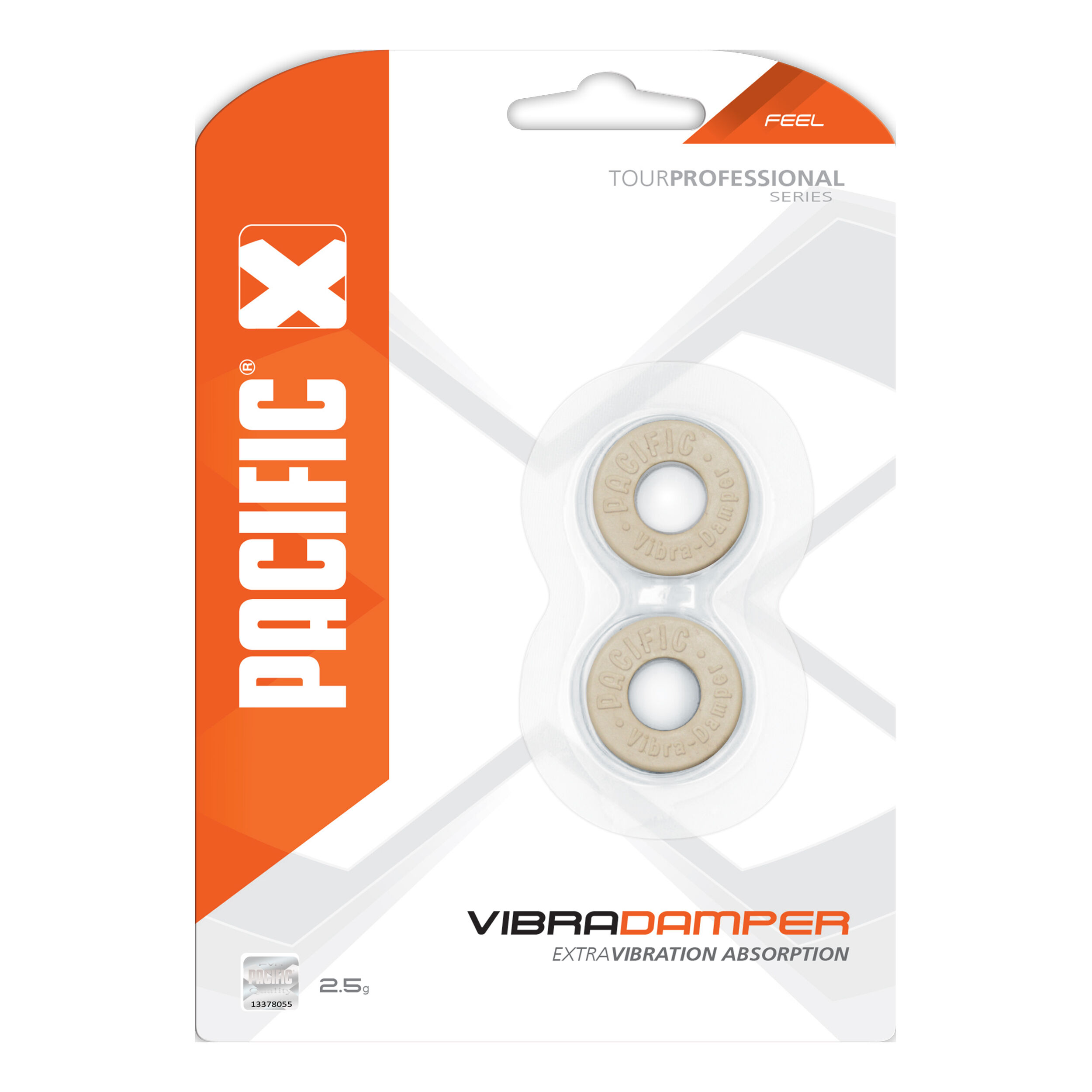 Pacific Vibra Damper Antivibrateur Pack De 2 Unités - Blanc