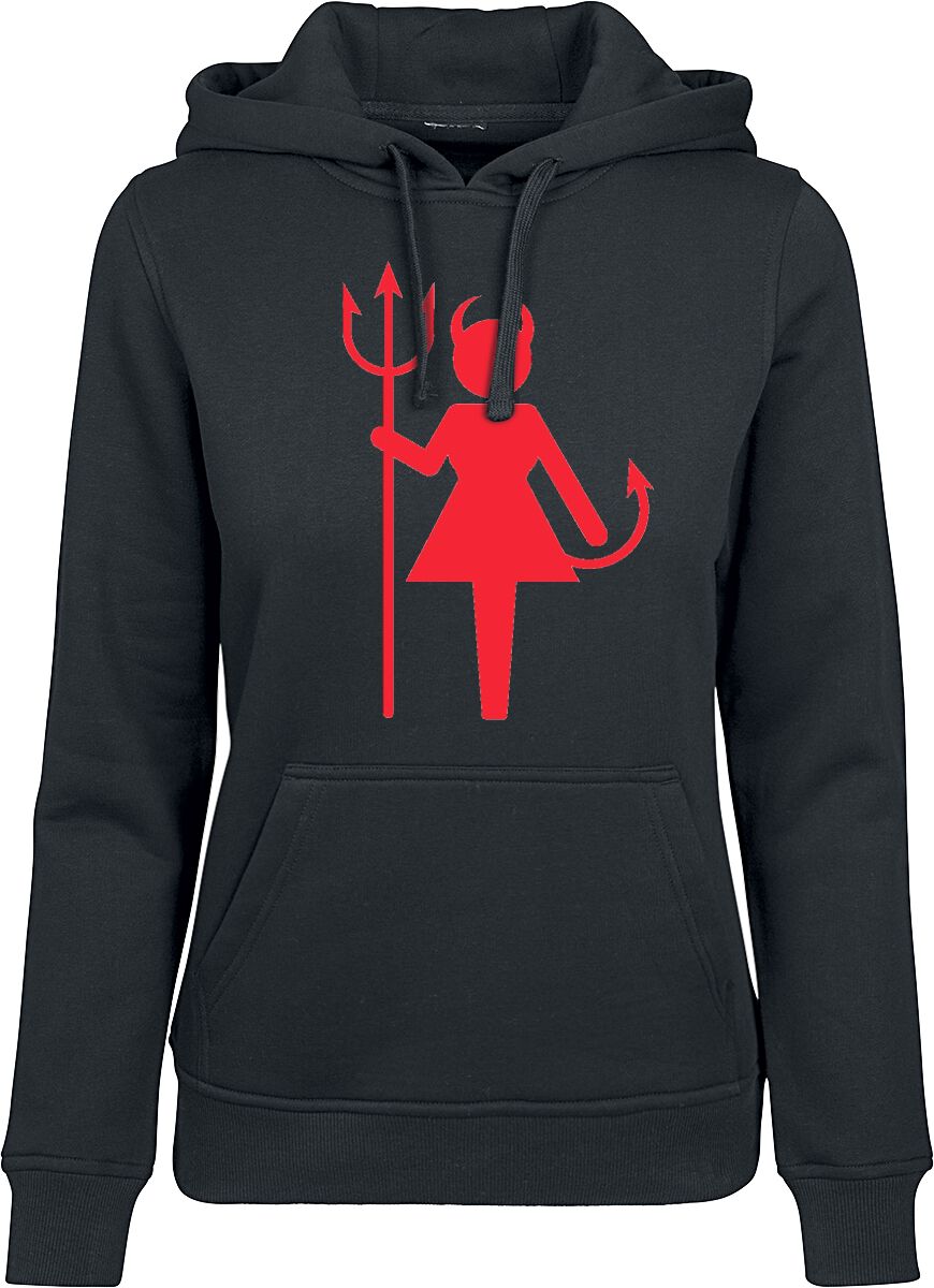 Female devil | Slogans Sweat-shirt à capuche