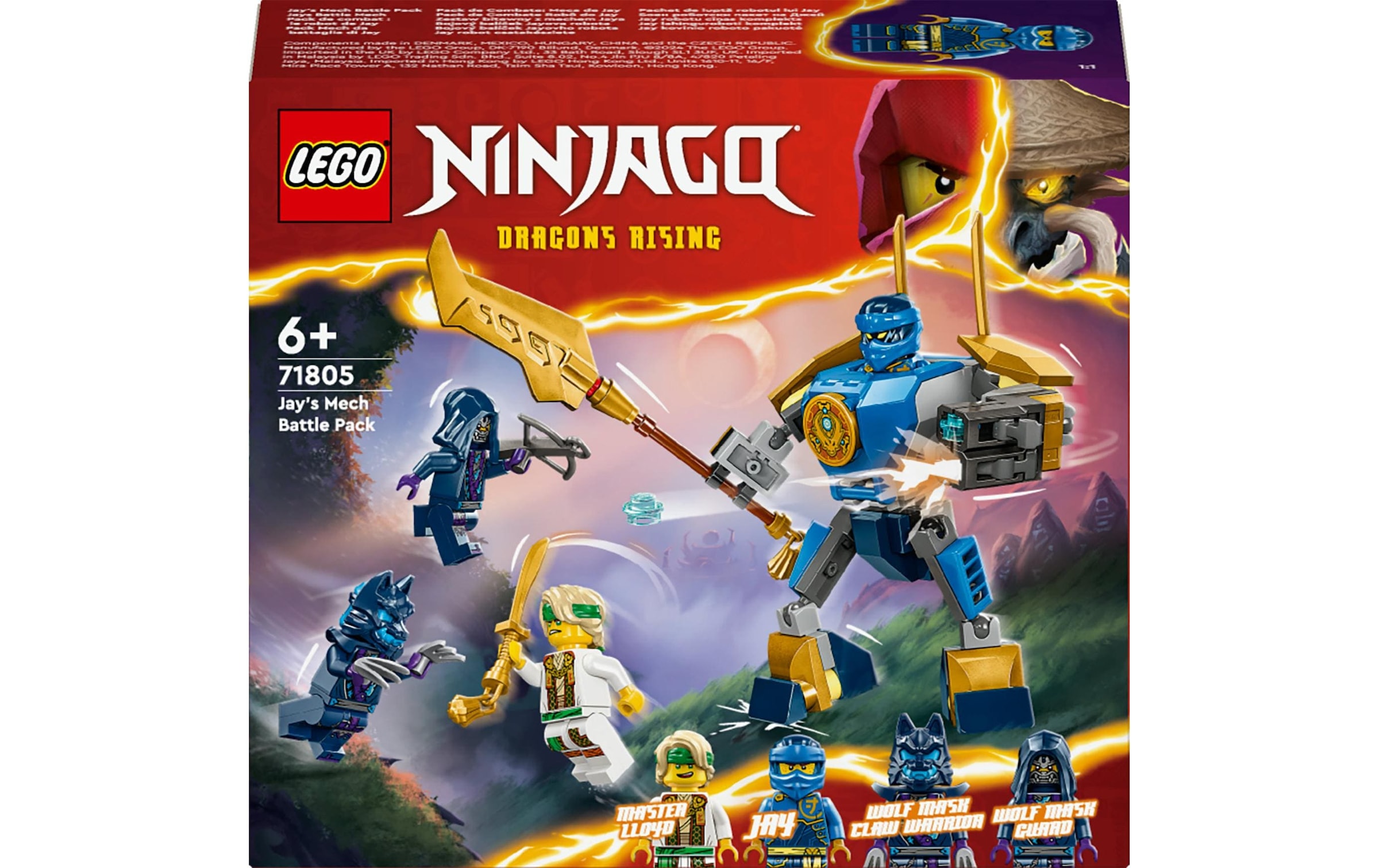 LEGO® Spielbausteine »Ninjago Jays Battle Mech 71805«