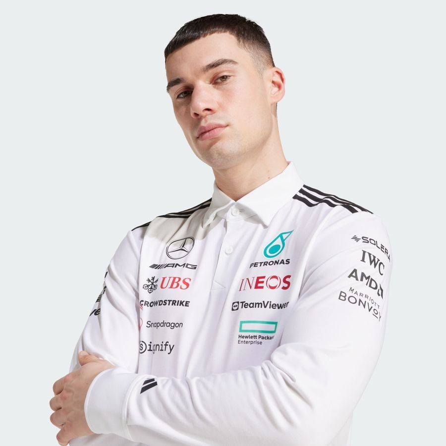 Adidas Polo manches longues Mercedes - AMG Petronas Formula One Team