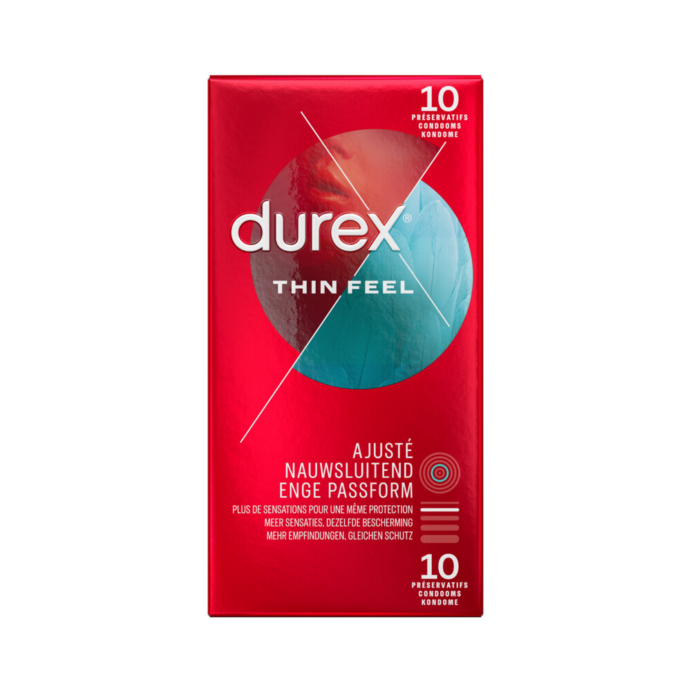 Durex Condooms Thin Feel Close Fit10 stuks