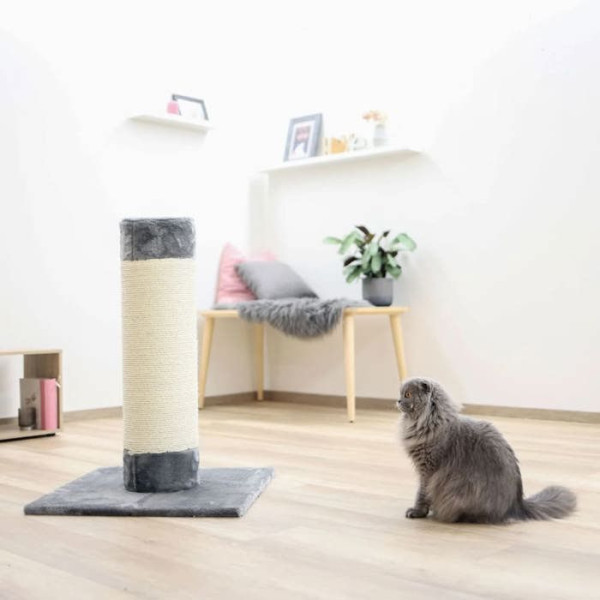 Arbre a chat opal ultra 80 cm gris 445263