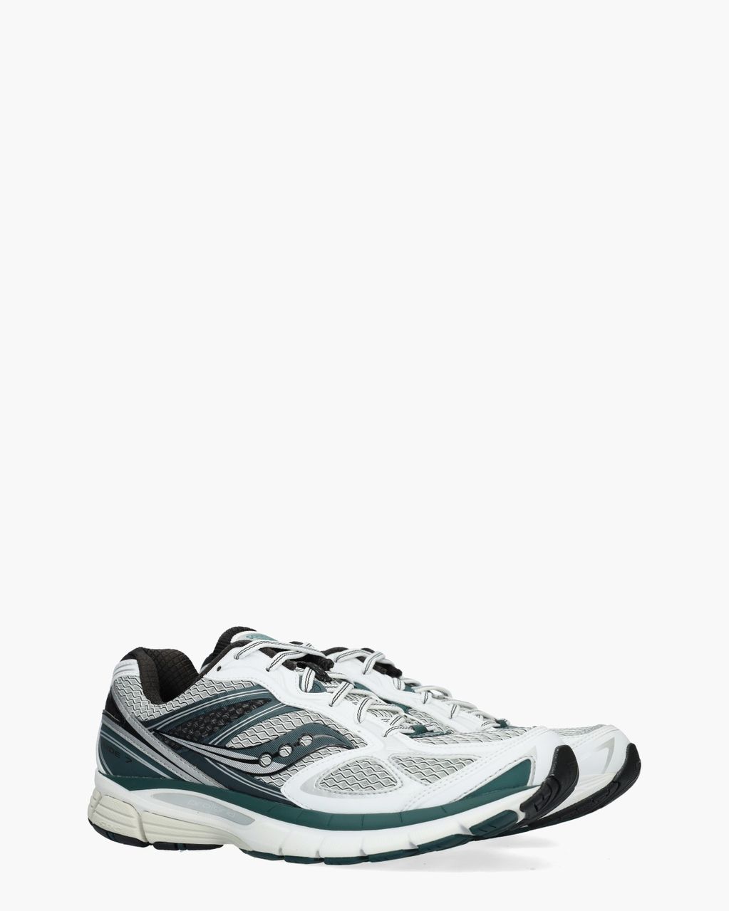 Saucony ProGrid Guide 7 Wit/Groen Herensneakers