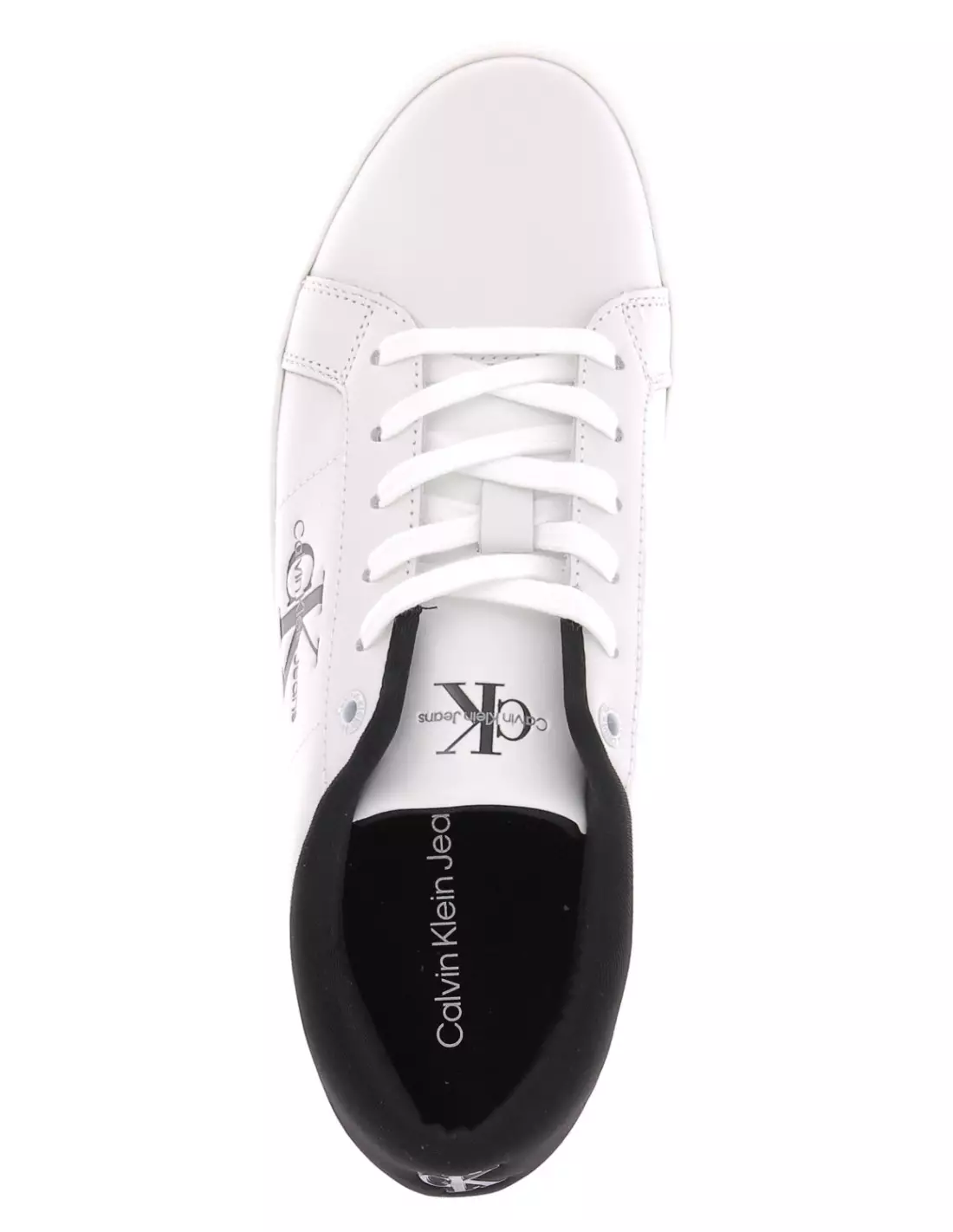 CLASSIC CUPSOLE LOW - Baskets 01WBRIGHTWHITEBLACK