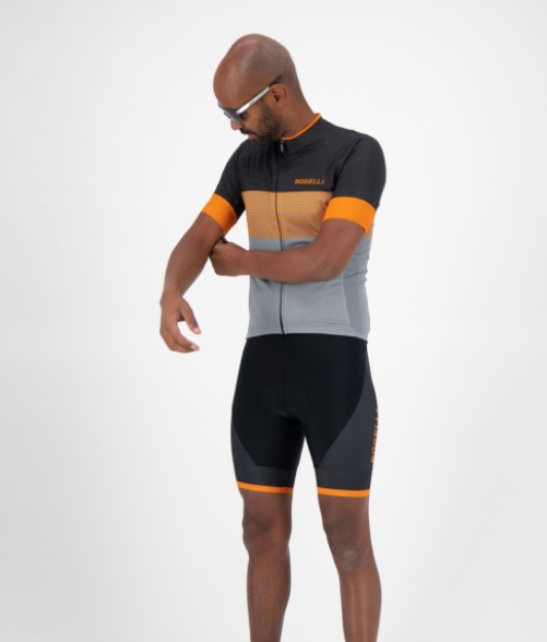 Rogelli Boost Jersey Grå/Sort/Orange