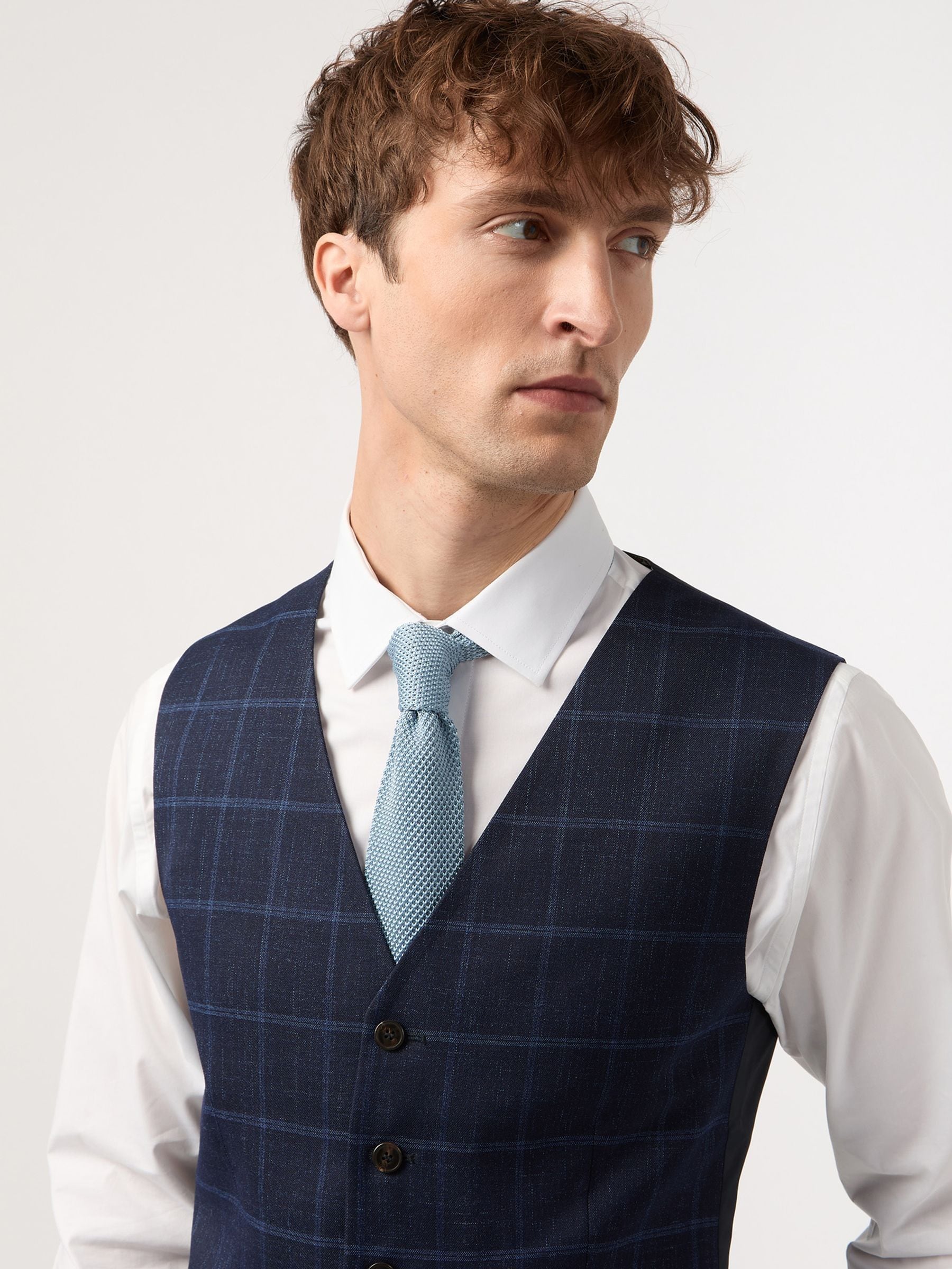 Antique Rogue WP Check Waistcoat