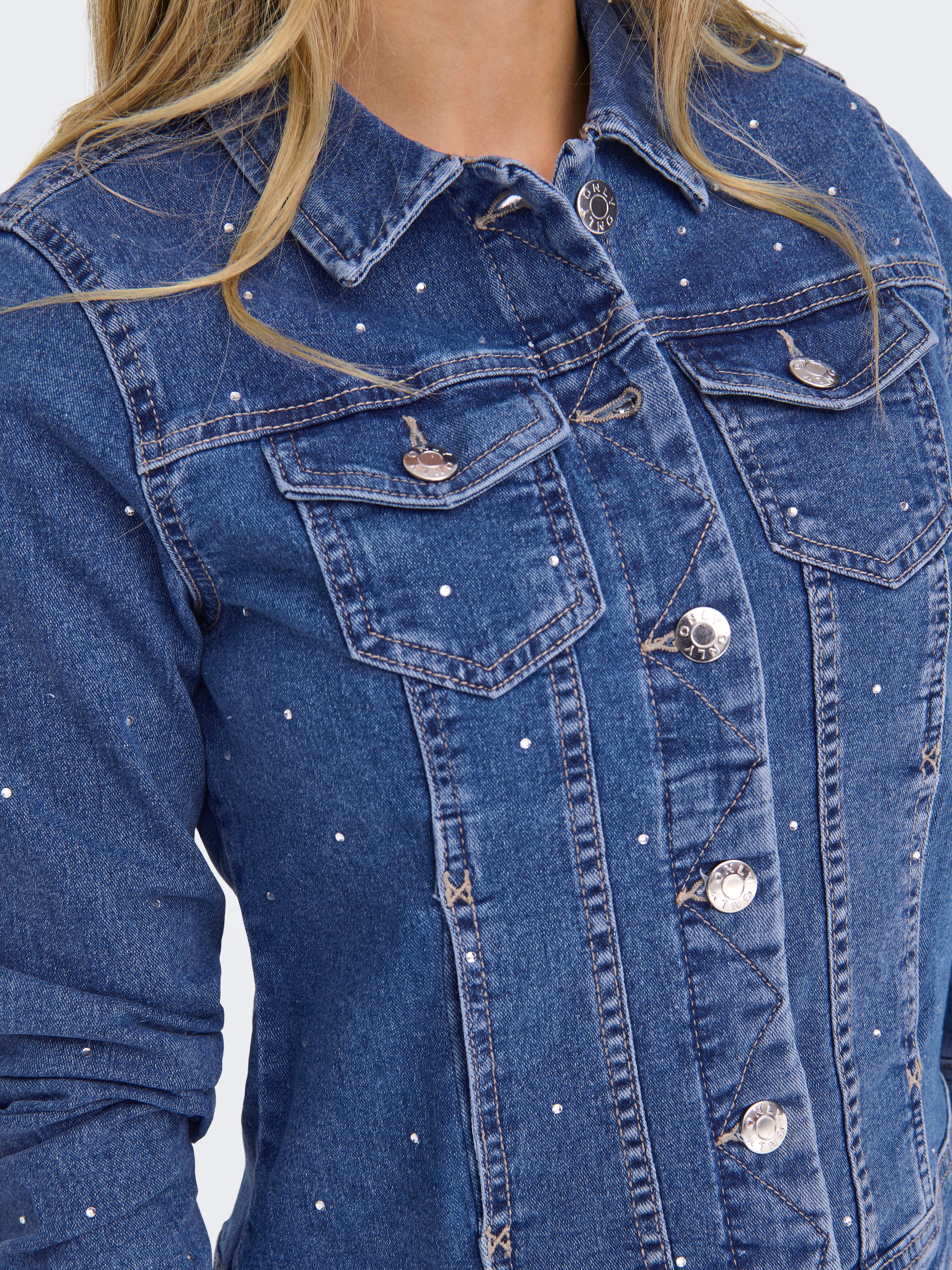 ONLWONDER Jeansjacke Medium Blue Denim