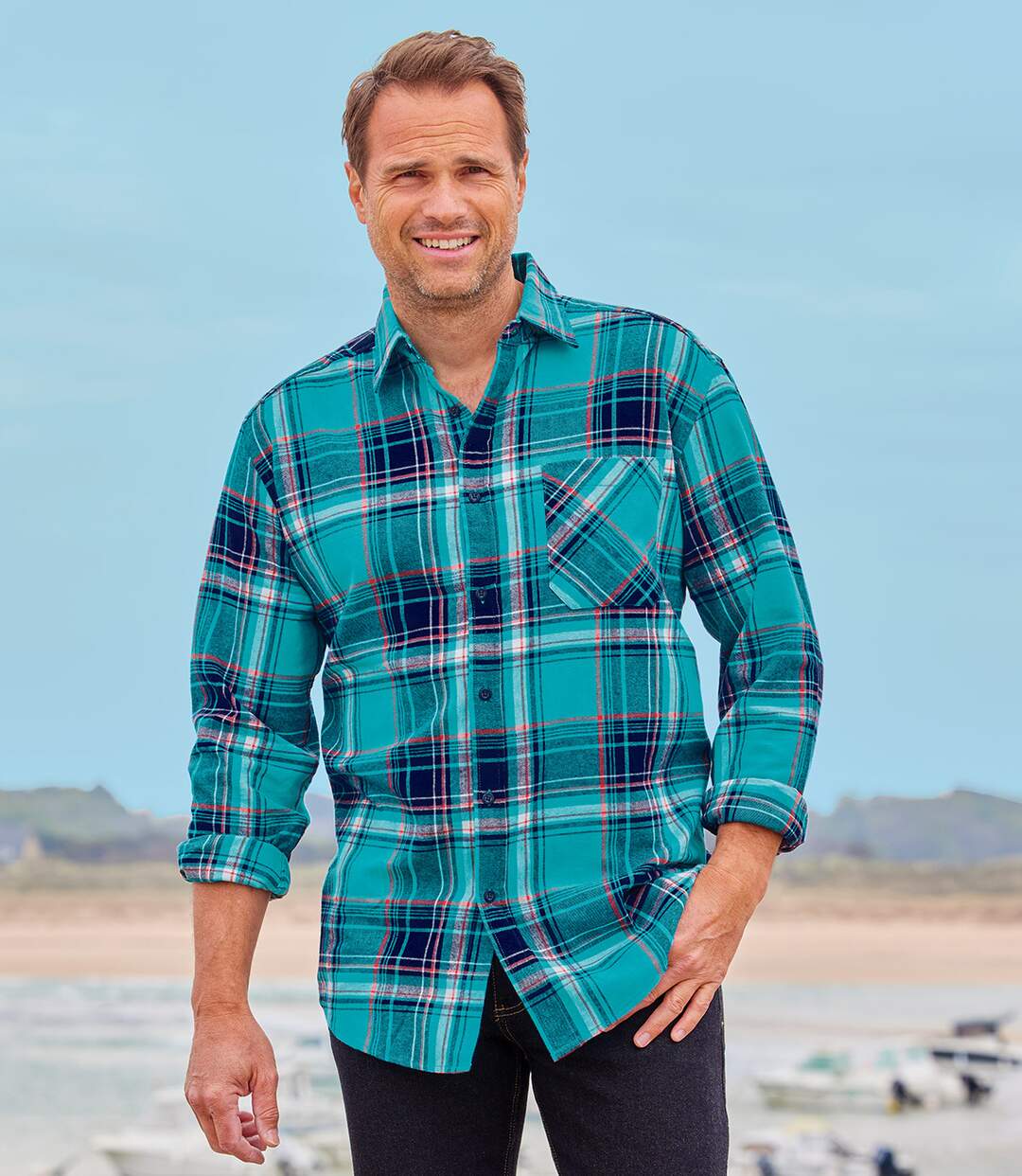 Chemise Flanelle à Carreaux Atlas®