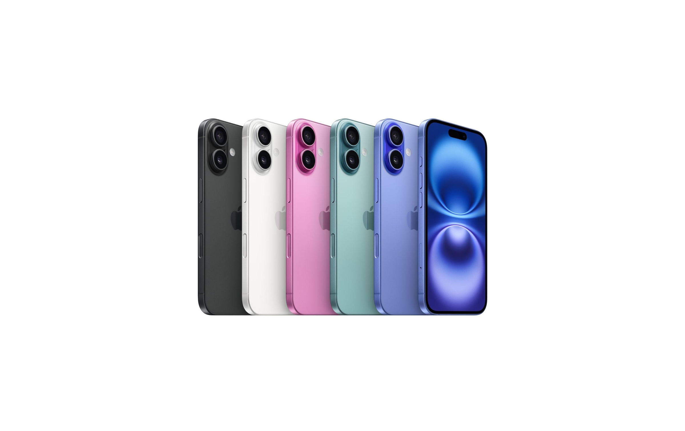 Apple Smartphone »iPhone 16« Schwarz Induktionsladung