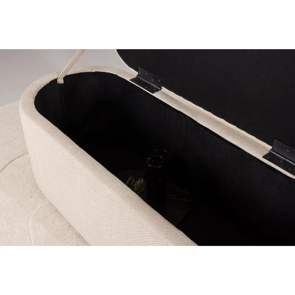Svea - Ziva poef - 130 cm - off white