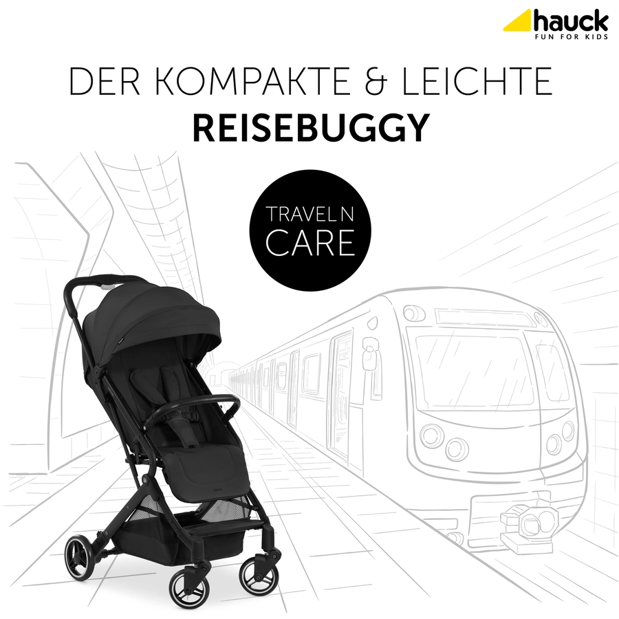 hauck Buggy Travel N Care Black