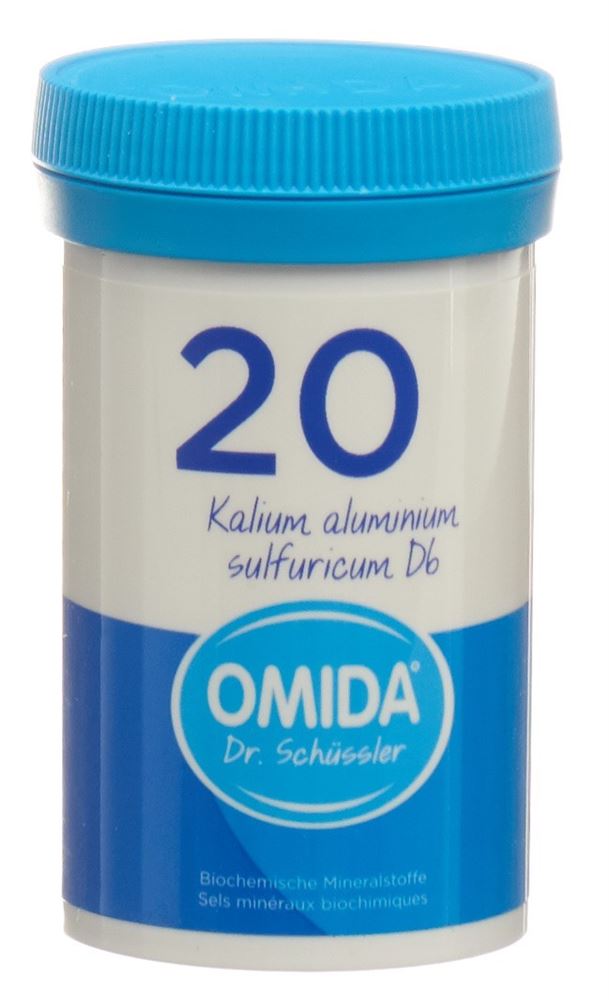 Omida Nr20 Kalium aluminium sulfuricum Tabl 6 D Ds 100 g