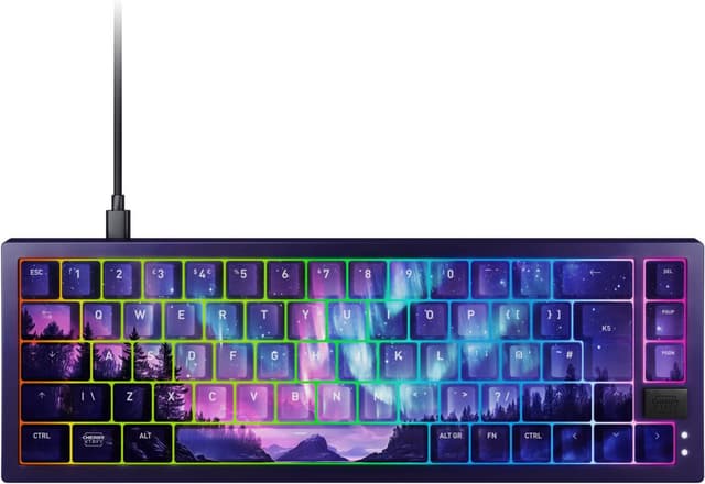 Cherry Xtrfy-tastatur og musemåttepakke