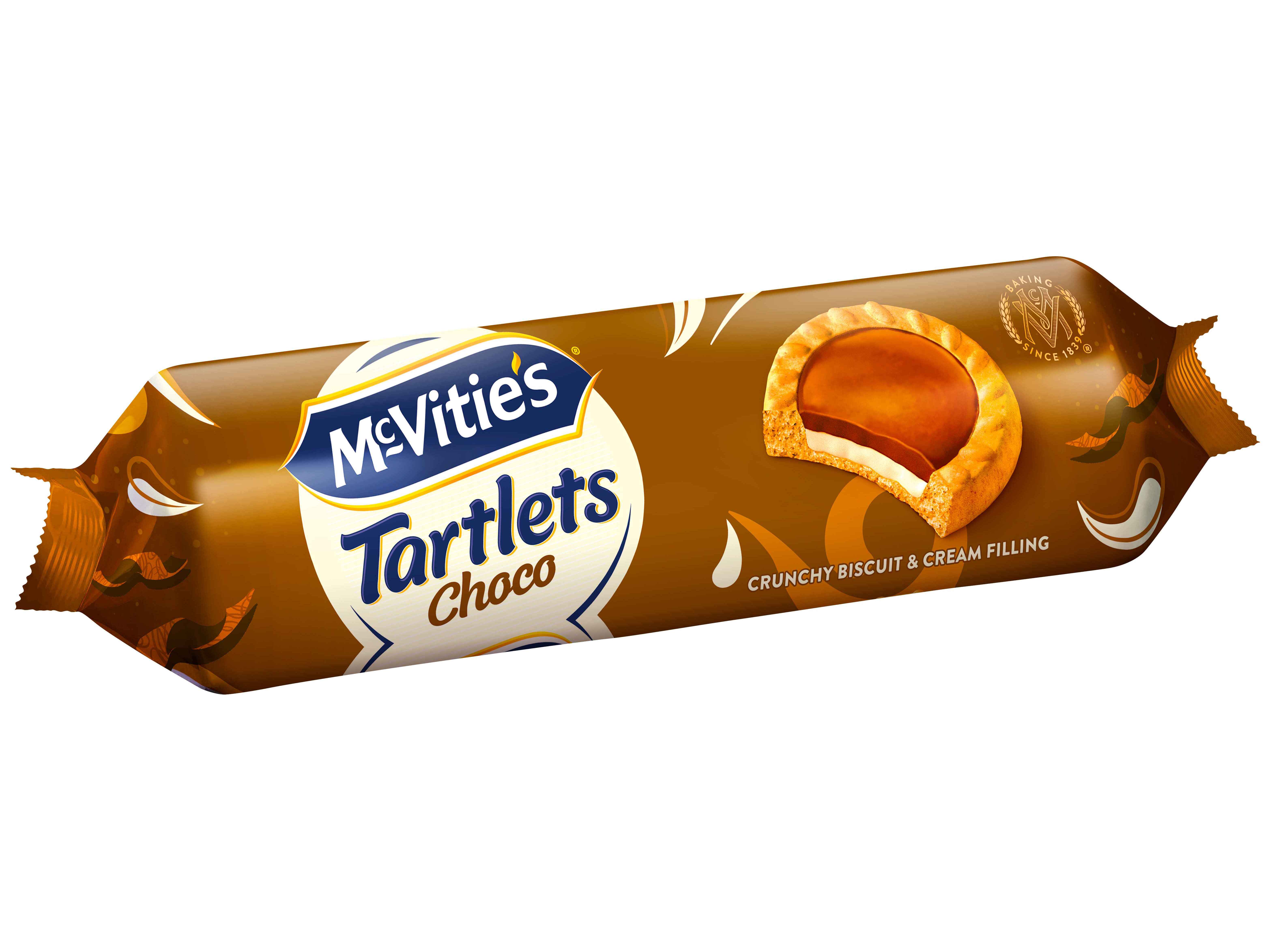 TARTELETES MCVITIE'S CHOCOLATE RECHEIO LEITE 100 G