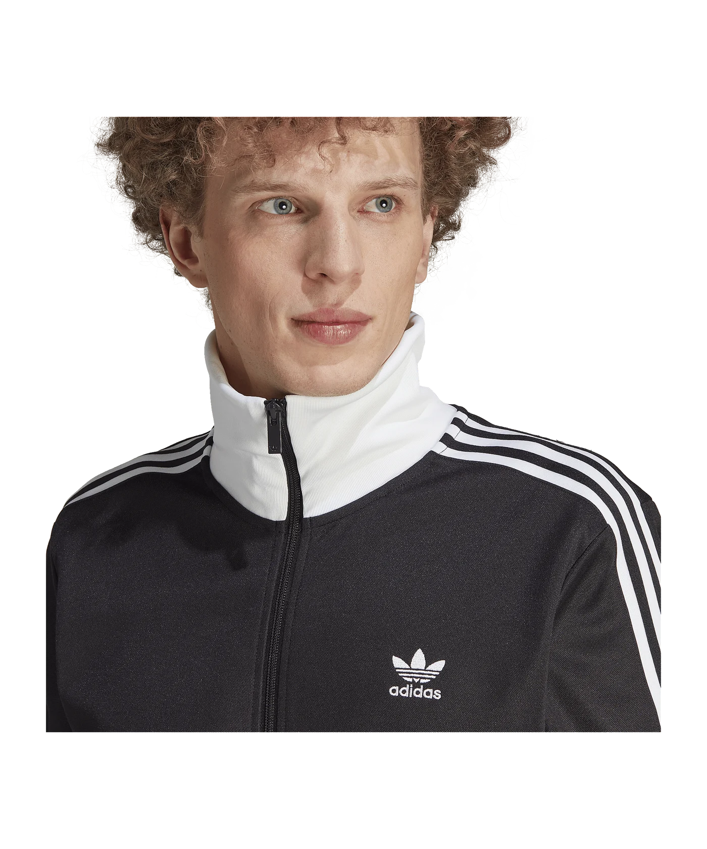 adidas Originals Beckenbauer Jacke Schwarz Weiss