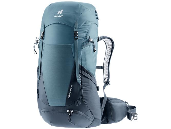 deuter Wanderrucksack Futura Pro 36 Atlantic/Ink Rucksack für Mehrtagestouren