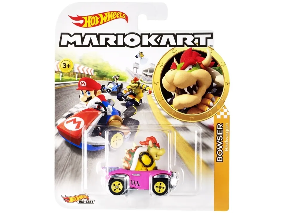 Hot Wheels Mario Kart Replica Diecast Asst.