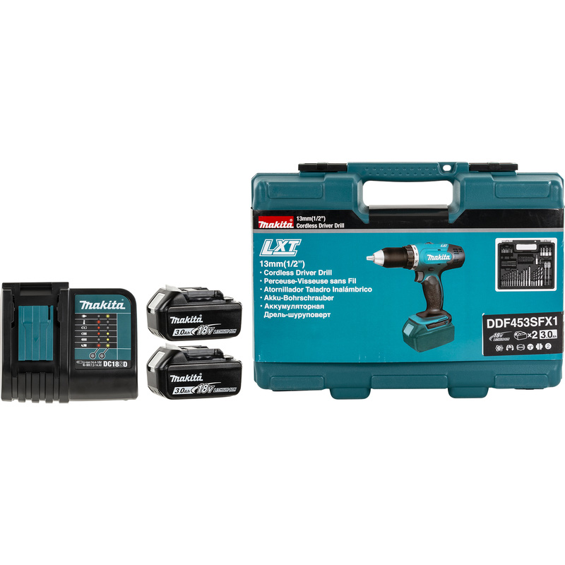 Makita DK372NX combopack 18V 2x 3,0Ah Li-ion