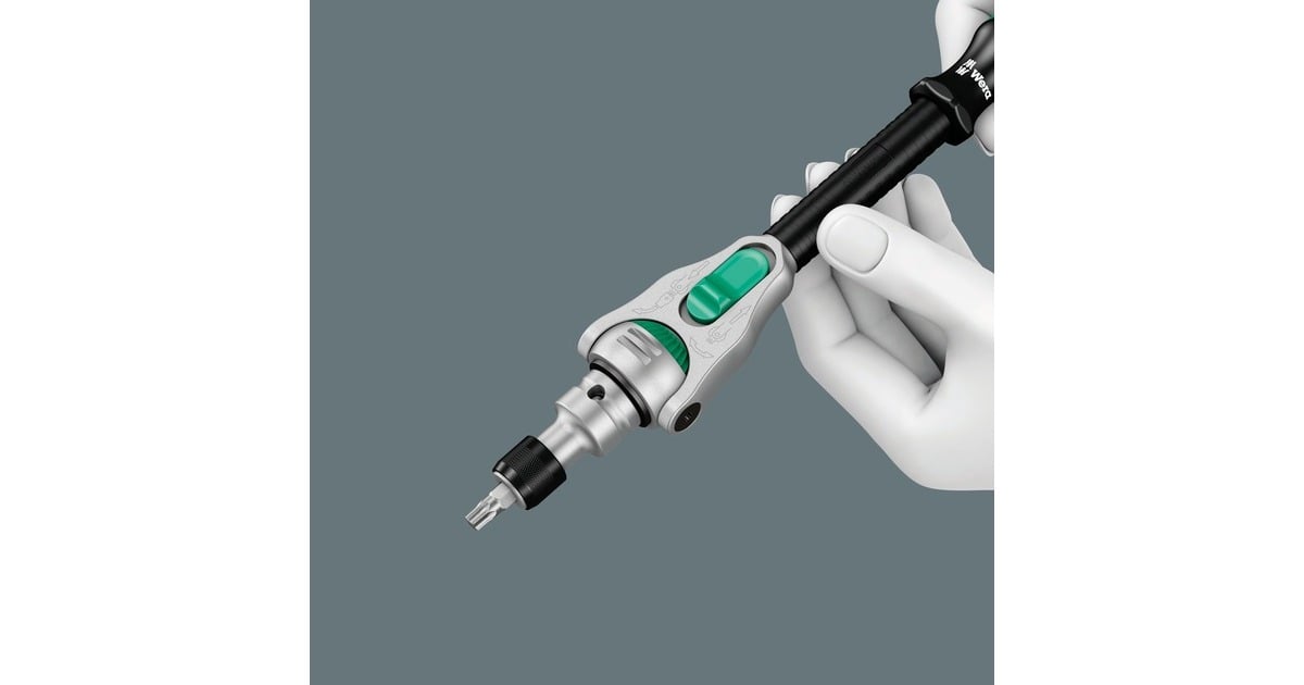 Wera8100 SA/SC 2 Zyklop doppenset gereedschapsset  (Zwart/groen, 43-delig, snelheidsratel met draaibare kop)