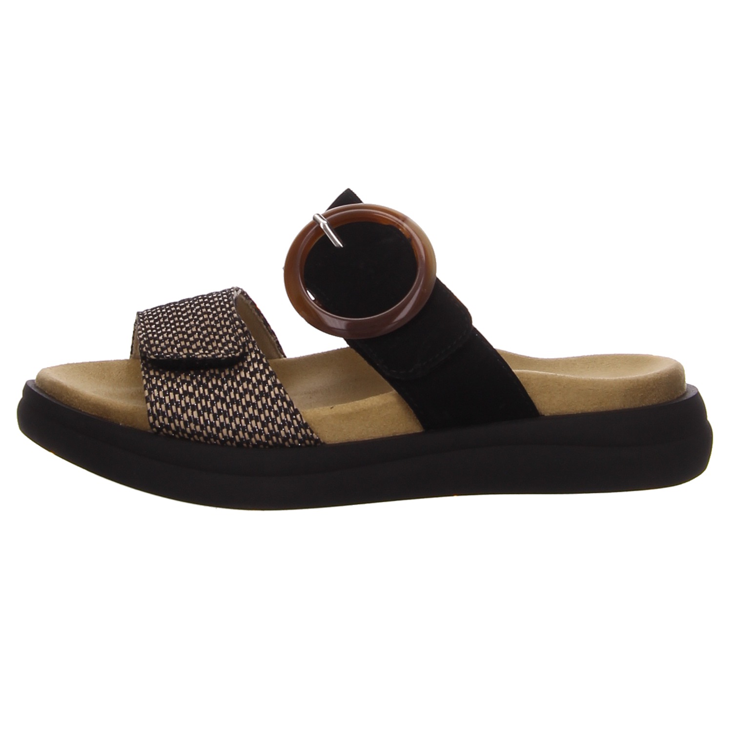 Remonte Damen Pantolette schwarz