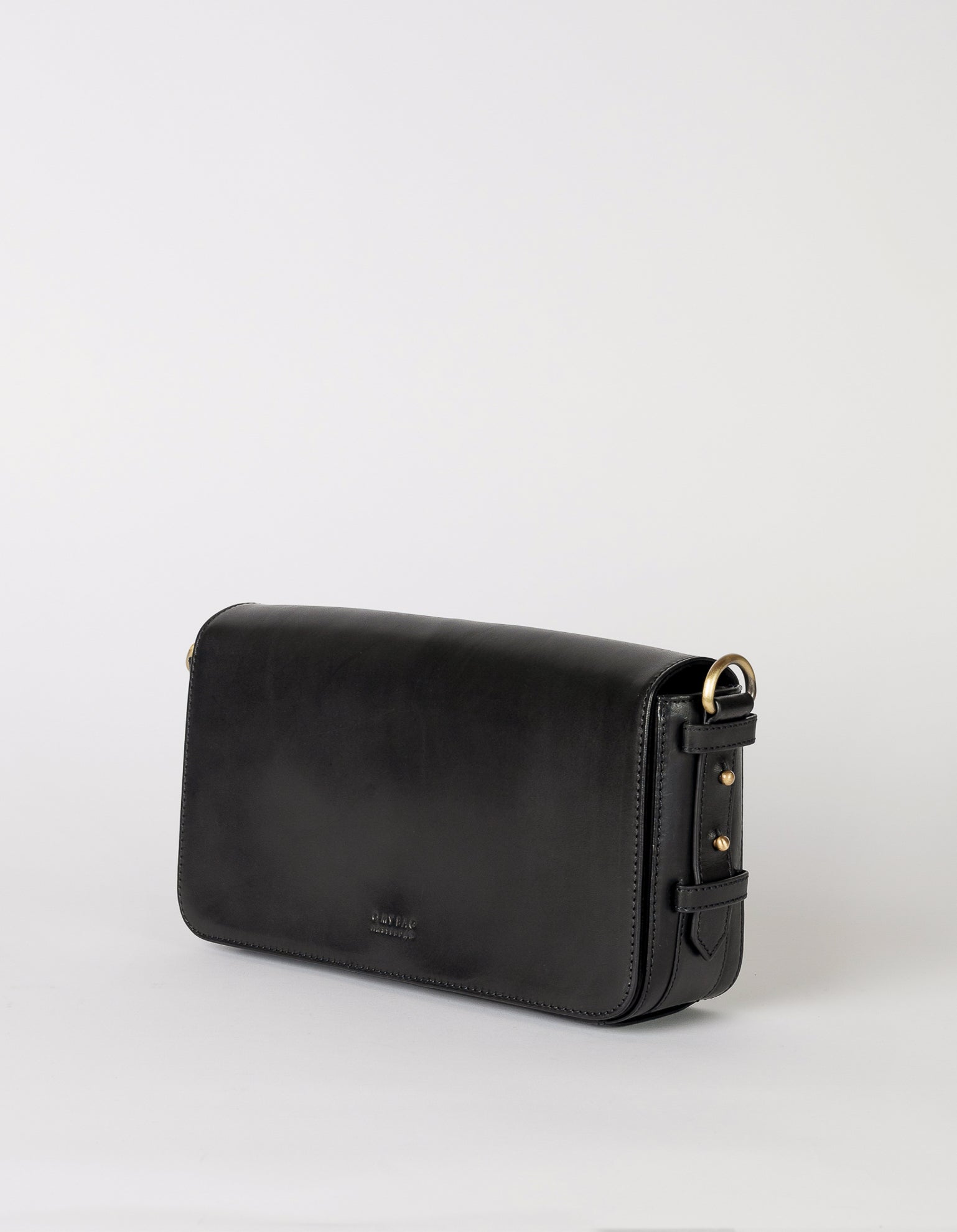 Gina Longuette - Black Classic Leather