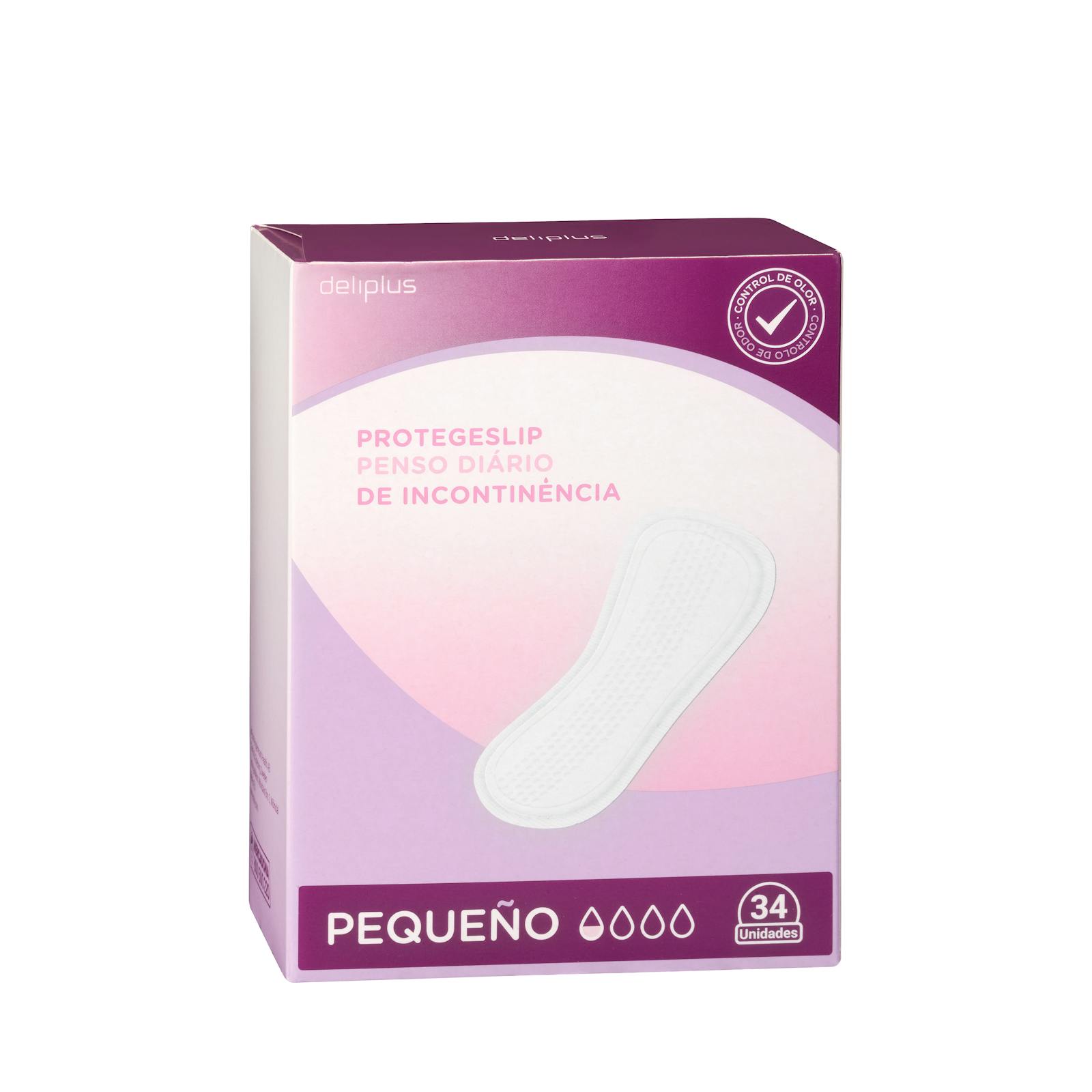 Protège-slips pour incontinence Deliplus petits