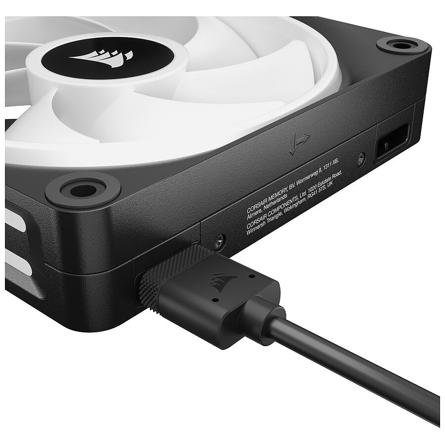 Corsair QX140 ICUE Link Expansion kit - Noir