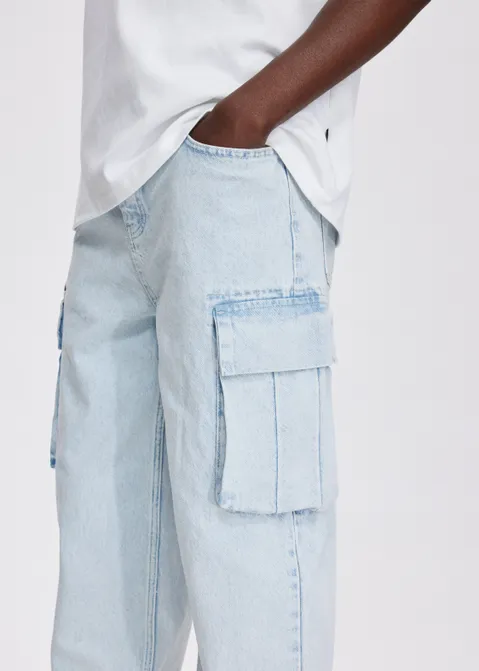 Drew cargo jeans blauw (BLW.USL)