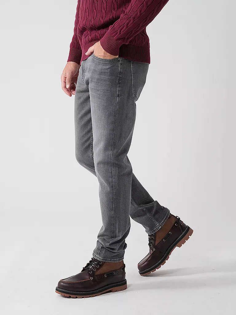 BOSS Jeans Slim Fit grau