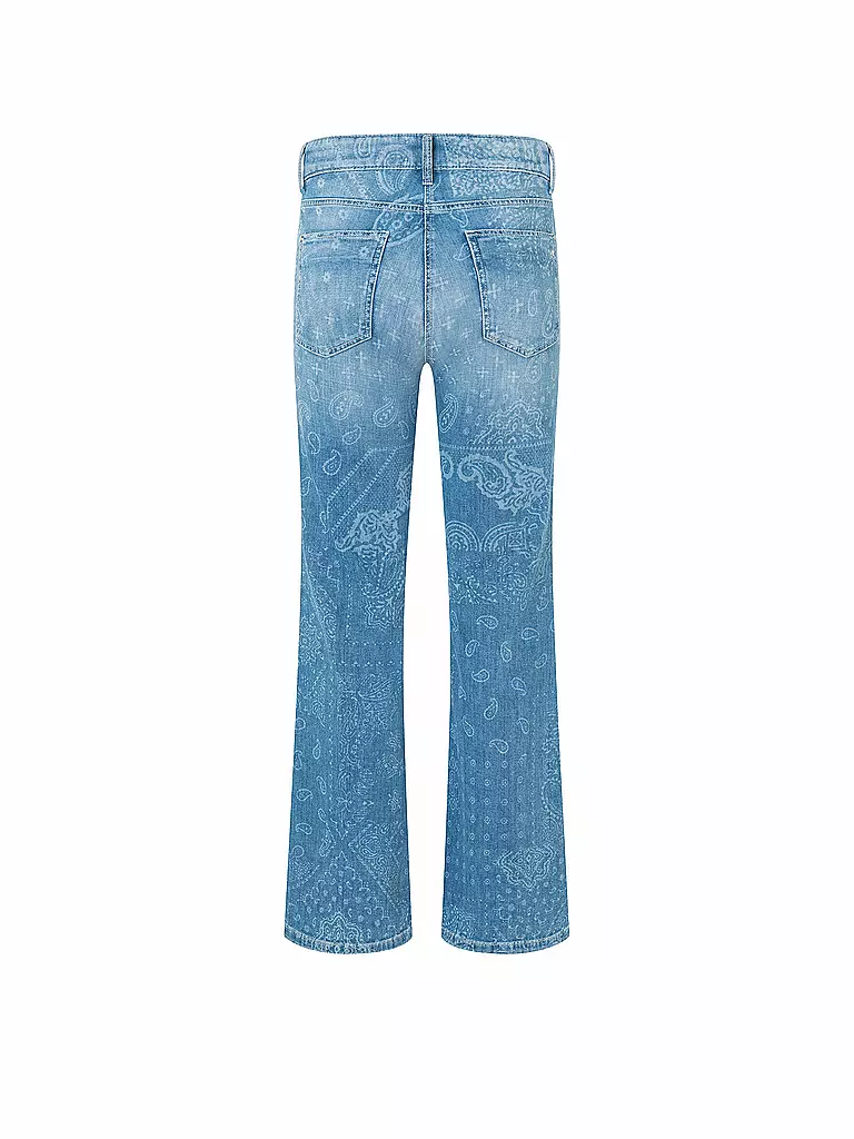 CAMBIO Jeans Flared Fit FABIENNE hellblau