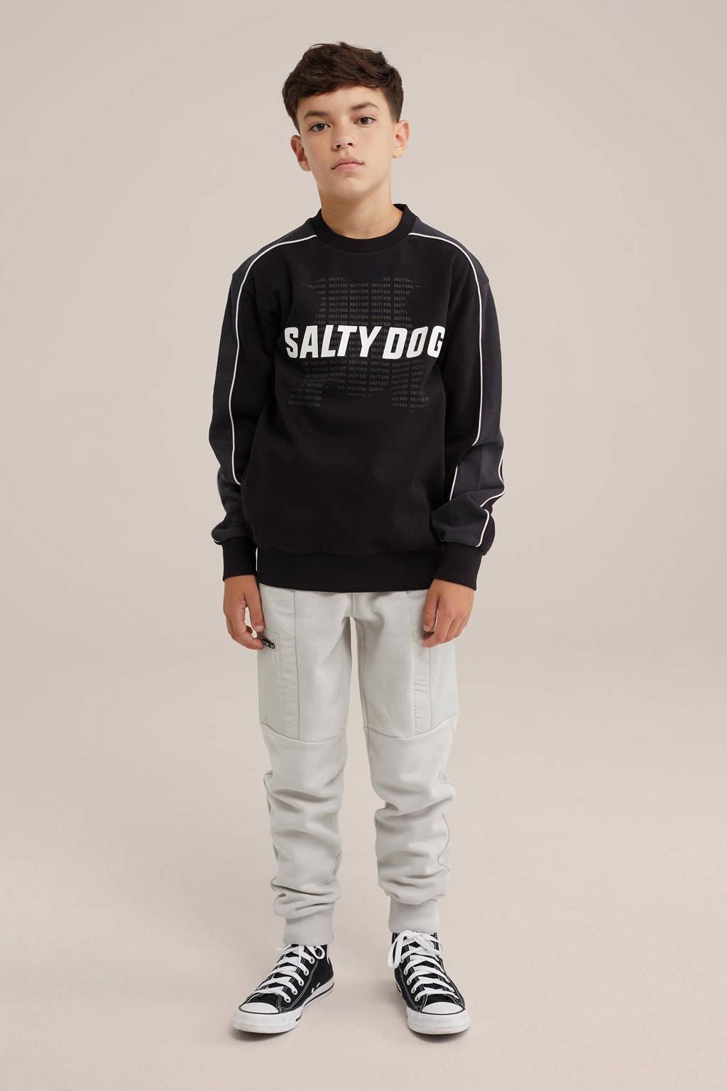 Salty Dog sweater zwart