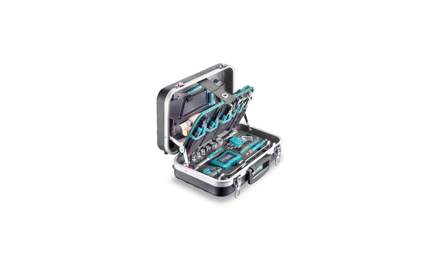 Werkzeugkoffer Pro Mini 109-teilig<br>Kompakter ABS-Werkzeugkoffer